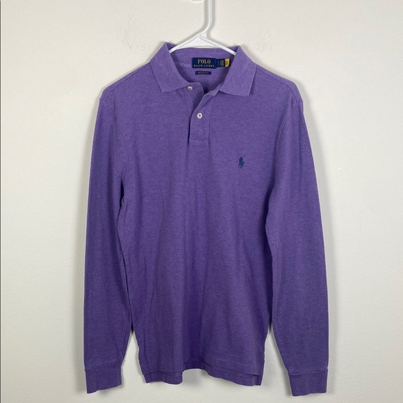 Polo Ralph Lauren Other - Polo Ralph Lauren Purple Men's S Custom Slim Fit Top Preppy Academia Summer Golf